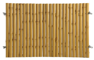 Synthetic bamboo fences